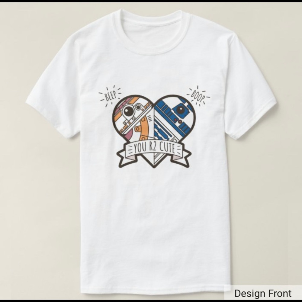 You R2 Cute Men’s t-shirt(Custom Made) - Picture 4 of 4